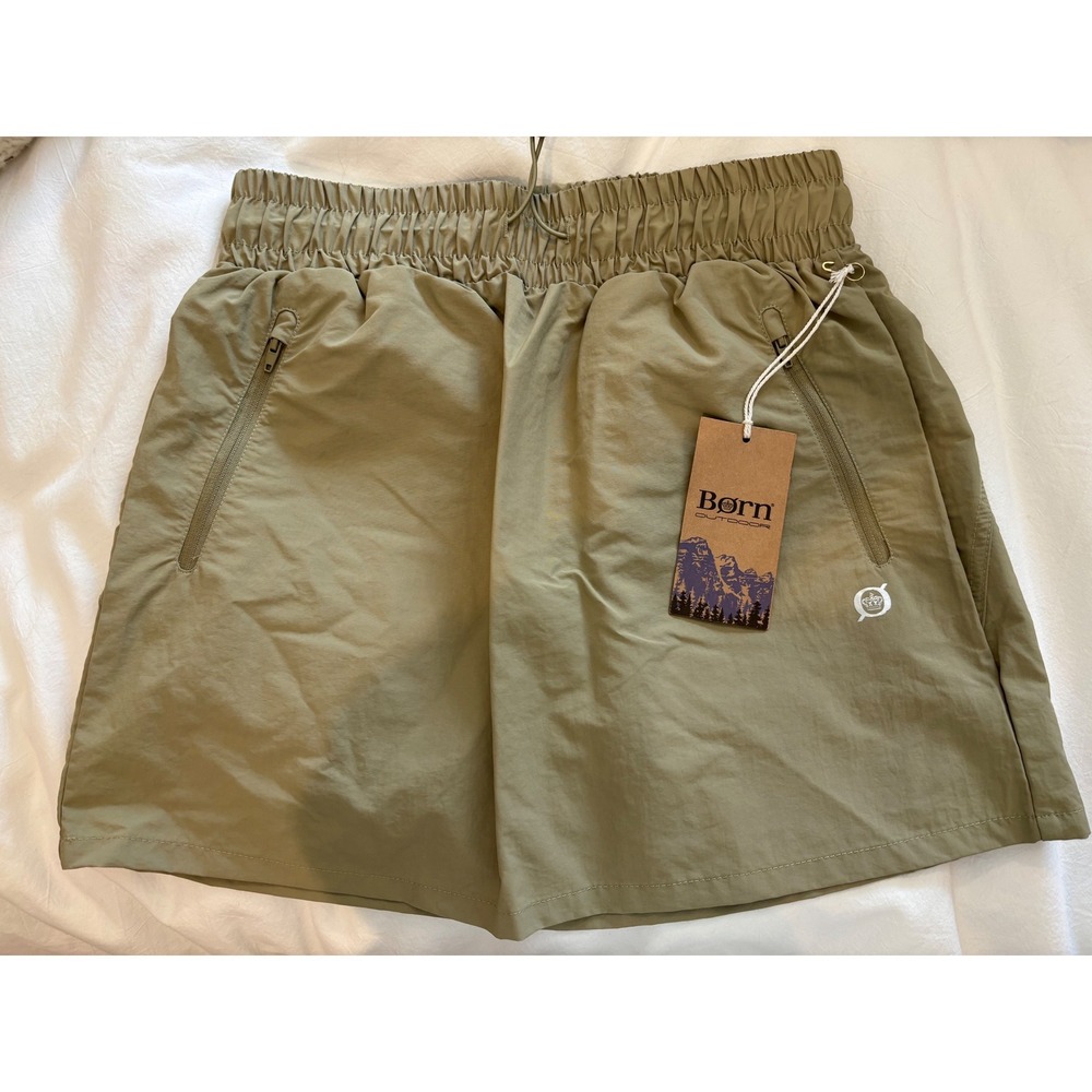 Born Outdoor Womens Olive Green Water Resistant Hiking Skort Small BO34438AS-EU‎